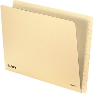 Leitz Einstellmappe Orgacolor 260g Karton chamois