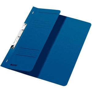 Esselte Leitz A4 sleufnietmachine, 1/2, frontafdekking, manila-karton, blauw (1 stuk)