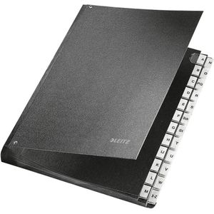 Leitz Bureaumap - A-Z Tabs - Zwart