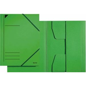 25 x Leitz Eckspannermappe A4 mit Klappen für ca. 250 Blatt grün