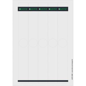 LEITZ® Rückenschilder für 180°-Hängeordner, Rückenbreite 50 mm, selbstklebend, 125 Stück