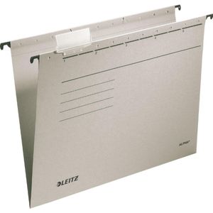 5 x Leitz Hängemappe Alpha A4 VE=5 Stück grau