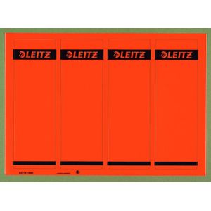 Ordnerr&#252;ckenschilder 61x191mm auf A4 selbstklebend VE=100 St&#252;ck rot
