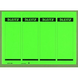 Leitz Ordnerrückenschilder 61x191mm auf A4 selbstklebend VE=100 Stück