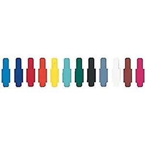 Leitz Stecksignale 12x40mm VE=50 Stück rot