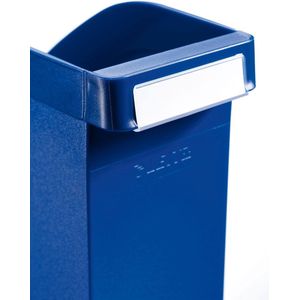 10 LEITZ Beschriftungsschilder mit Clip 6005 transparent