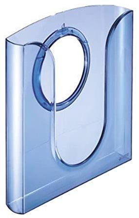 Prospektfach A4+ blau transparent