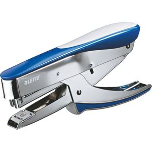 Leitz Niettang, Capaciteit Tot 30 Vel, Ergonomische Metalen Behuizing, Ijsblauw, 55480033