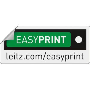 Leitz Register voor A4, met PC-beschrijfbare omslag en 6 tabbladen, tabs met cijferopdruk 1-6, overbreedte, wit/meerkleurig, polypropyleen, 12920000