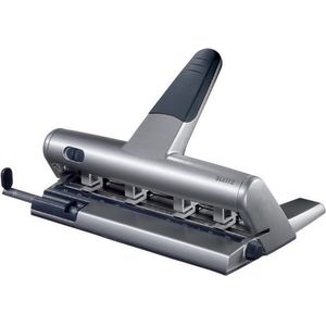 Leitz 5114 AKTO Heavy Duty Variabele Multi Perforator 2 Of 4-gaats (30 Vel - Zilver