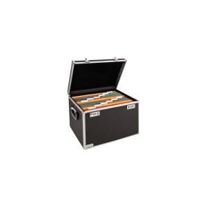Leitz Hängemappenbox ca. 30 Mappen 398x345x375mm schwarz/chrom