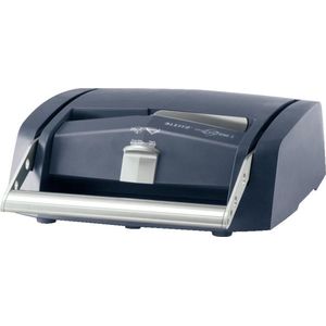 Buchbindegerät impressBIND 280 47 x 16 x 56 cm (B x H x T) 280 Bl. (80 g/m²) blau/silber