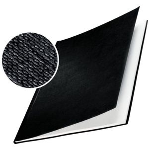 LEITZ Buchbindemappen schwarz Hardcover für 246 - 280 Blatt DIN A4, 10 St.