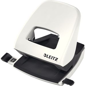 Leitz 5008 NeXXt perforator | metaal | metallic wit | tot 30 vel