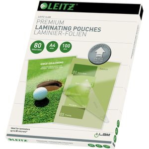 Leitz iLAM UDT - Lamineerhoezen - A4 - 80 micron - 100 stuks