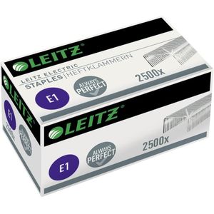 Leitz Electric e1 5568-00-00 Nietjes 2500 stuk(s) 2.500 stuks/pak Heftcapaciteit: 10 vel (80 g/m²)