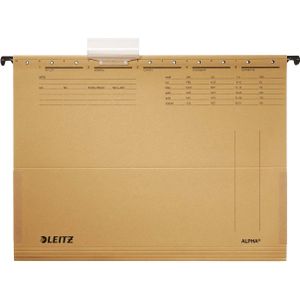 Hangmap leitz alpha a4 met balg 348x260mm nbr | 25 stuks