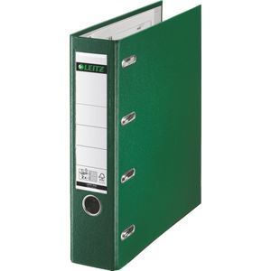 Leitz - Bankordner A4 80mm 2 mechanieken groen | 1 stuk | 5 stuks