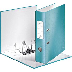 Leitz Wow 1005 A4 80mm Lever Arch File - Ice Blue (Pack 10)