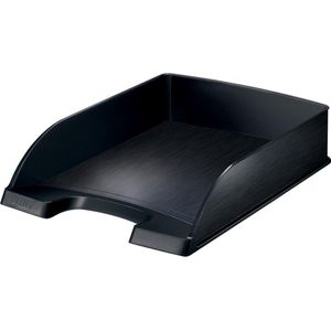 LEITZ® Ablagekorb Style, DIN A4, Kunststoff, satin schwarz, 5 stück