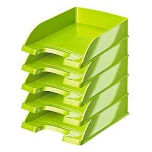 Brievenbak Leitz WOW A4 groen | 5 stuks