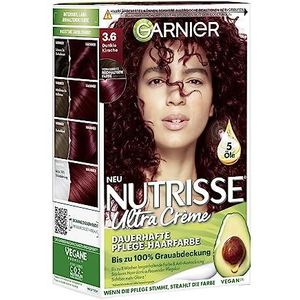 Garnier Nutrisse voedende crème intensieve haarkleur 036 zwarte kers