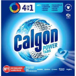 Calgon 3 in 1 Powerball Wasmachine Reiniger en Anti kalk - 75 Tabletten