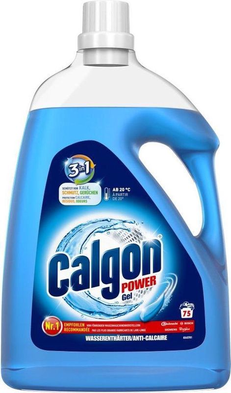 Calgon - 3 in 1 Power Gel - Wasmachine Reiniger - Vloeibaar - 3,75L