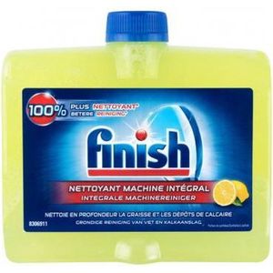 Finish Vaatwasmachinereiniger Citroen | 2 stuks | Vaatwasreiniger | 2 x 250 ml | Reinigt & Verfrist Uw Vaatwasmachine