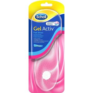 Scholl ActivGel Inlegzolen – Platte Schoenen – 1 Paar