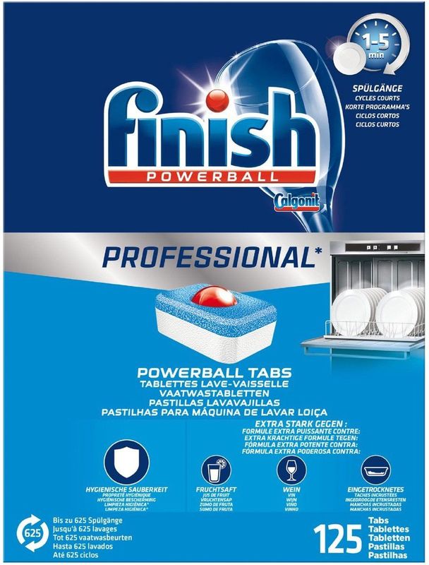 Finish Professional Powerball Tab 125 tabs