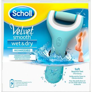 Scholl - Velvet Smooth - Voetvijl - Oplaadbaar - Draadloos - Wet & Dry