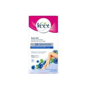 Veet Cold Wax Strips voor de gevoelige huid - 1 pakje = 20 cold wax strips