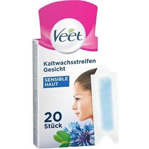 Veet - Pure - Ontharingswax - Wit - 10 Dubbele Bandes