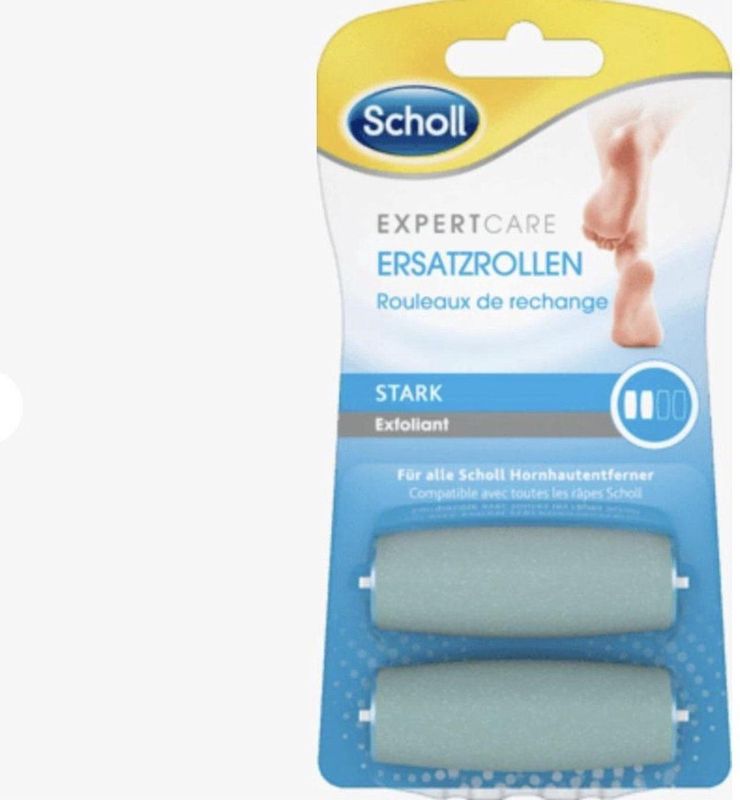 Scholl - Velvet Smooth - Navulling Voetvijl - Sterk - 2 Stuks