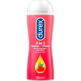 Durex 2in1 Massage- & Glijmiddel Guarana - 200 ml