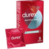 Durex - Sensitive Slim Fit - Condooms - Transparant - Latex - 10 Stuks