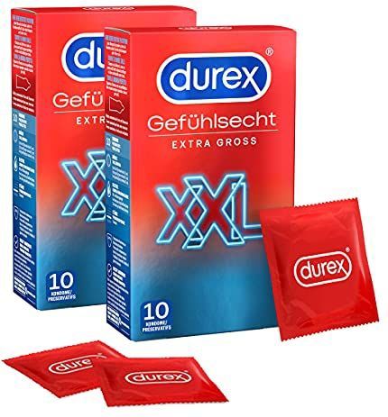 'Gevoelsecht - XXL', 60 mm, 8 stuks