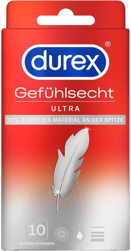 Durex Real Feeling Ultra - 10 Stuks