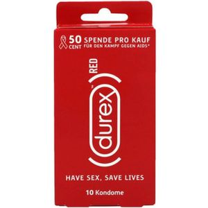 Durex Classic Rood Condooms - 10 stuks