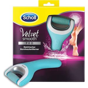Scholl Velvet Smooth Pro Elektrische eeltverwijderaar, voor het verwijderen van eelt op natte en droge voeten, oplaadbaar, 1 apparaat + laadstation, 1 stuk