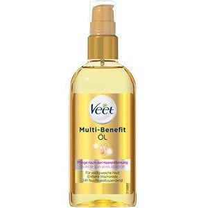 Veet Expert Multi-Benefit Olie - 100% natuurlijke oorsprong met vitaminen & omega 3 - lichaamsolie voor het scheren en na het ontharen - hydraterende scheerolie voor lichaam en gezicht, 100 ml