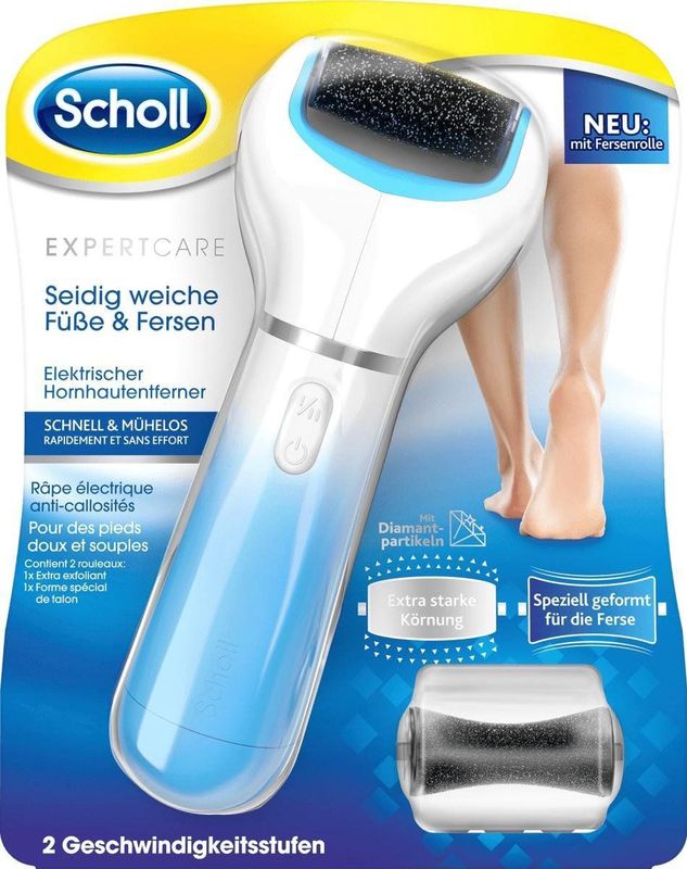 Scholl - Élimination des Callosités - Eeltverwijderaar - Wit - Elektrisch