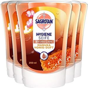 Sagrotan - No-Touch Navulling - Manuka Honing - 5 x 250 ml Handzeep