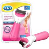 SCHOLL EXPERTCARE Express Pedi elektrische eeltverwijderaar voor zijdezachte voeten - speciale vorm hielroller