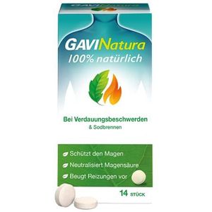 GAVINatura natuurlijk bij spijsverteringsklachten, 14 tabletten