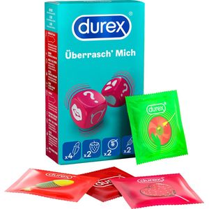 Durex - Verras Me - Condooms - 10 Stuks - 4 Verschillende Soorten