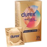 Durex - natural feeling Polyisopreen condooms - 14 stuks - latex vrij