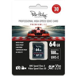 Peter Hadley - Prof. High-Speed - Geheugenkaart - 64GB - UHS-I - Waterdicht