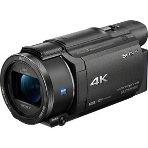 Sony FDR-AX53 (16.60 Mpx, 25p, 20 x), Videocamera, Zwart